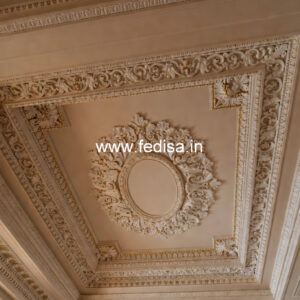 Carved Ceiling Design Installing False Ceiling No-3071