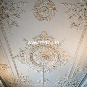 Carved Ceiling Design False Ceiling Pop Price No-3084