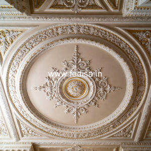 Carved Ceiling Design Fiber Pop Ceiling No-3096