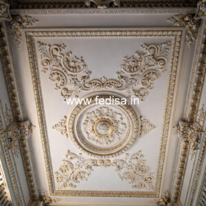 Carved Ceiling Design Office Fall Ceiling No-3117