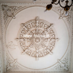 Carved Ceiling Design False Ceiling For Office Room No-3125