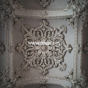 Carved Ceiling Design Exterior False Ceiling No-3132