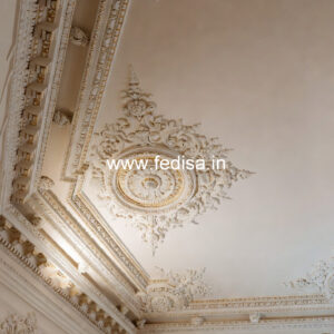 Carved Ceiling Design Plain Pop Ceiling No-3160