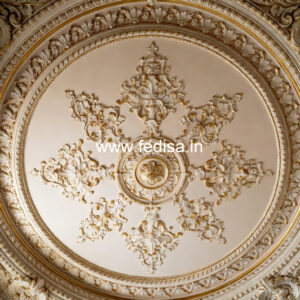 Carved Ceiling Design False Ceiling Wooden Panels No-3166