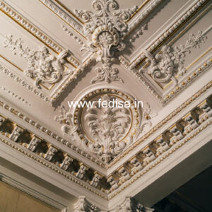 Carved Ceiling Design False Ceiling 60×60 No-3188