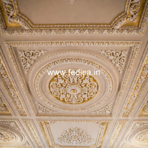 Carved Ceiling Design False Ceiling Price For Living Room No-3193