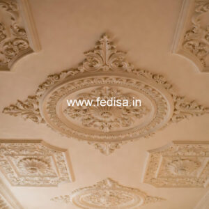 Carved Ceiling Design False Ceiling Pooja Room No-3207