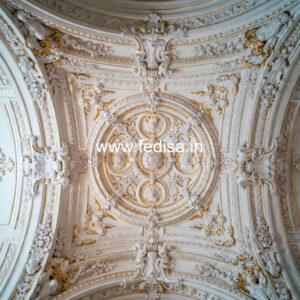 Carved Ceiling Design False Ceiling Per Square Feet Price No-3217