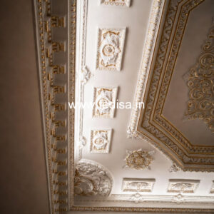 Carved Ceiling Design Gypsum False Ceiling For Kitchen No-3230
