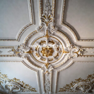 Carved Ceiling Design False Ceiling Saint Gobain Price No-3235