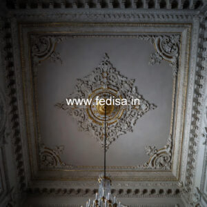 Carved Ceiling Design False Ceiling With Plywood No-3245