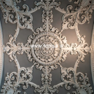 Carved Ceiling Design Timber False Ceiling No-3252