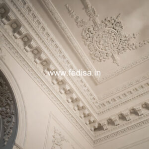 Carved Ceiling Design Mineral Wool False Ceiling No-3273