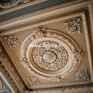 Carved Ceiling Design Contemporary False Ceiling No-3280