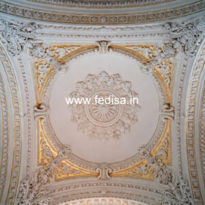 Carved Ceiling Design False Ceiling For Mandir No-3284