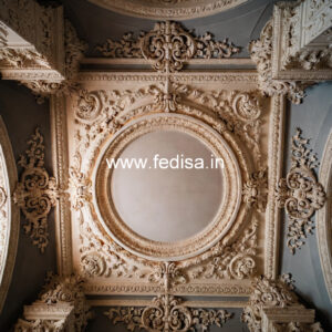 Carved Ceiling Design Waterproof Pop Ceiling No-3289