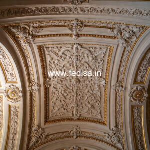 Carved Ceiling Design Gypsum Ceiling Hall No-3294