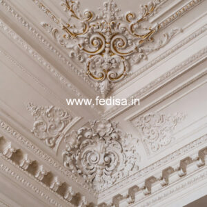 Carved Ceiling Design False Ceiling For Terrace No-3296