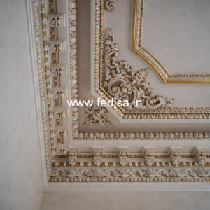 Carved Ceiling Design Fire Resistant False Ceiling No-3356