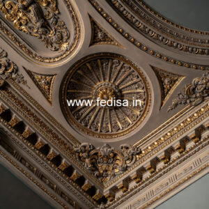 Carved Ceiling Design False Ceiling Budget No-3367