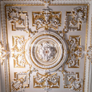 Carved Ceiling Design Fall Ceiling Kitchen No-3373