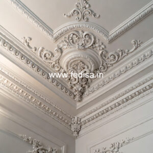 Carved Ceiling Design False Ceiling Washroom No-3404
