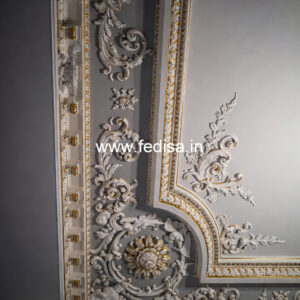 Carved Ceiling Design Metal Grid False Ceiling No-3405