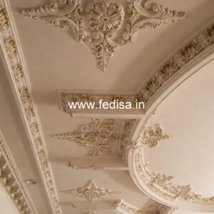 Carved Ceiling Design Pop Design For Hall No-3411