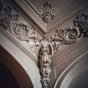 Carved Ceiling Design False Ceiling Design For Living Room No-3432