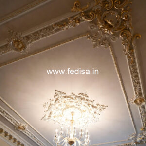 Carved Ceiling Design Ceiling Pop Design Small Hall No-3438