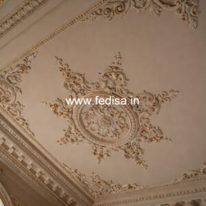 Carved Ceiling Design False Ceiling Design For Drawing Room No-3440