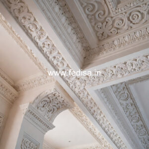 Carved Ceiling Design Gypsum False Ceiling Design No-3466