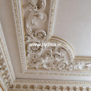 Carved Ceiling Design Pop Arch Design No-3496