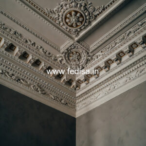 Carved Ceiling Design Cement Ceiling Design No-3504