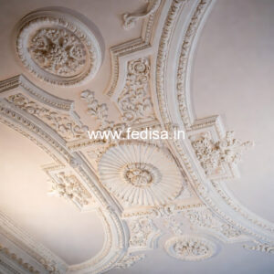 Carved Ceiling Design Balcony Pop Design No-3564