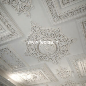 Carved Ceiling Design Pop Flower Design For Roof No-3613