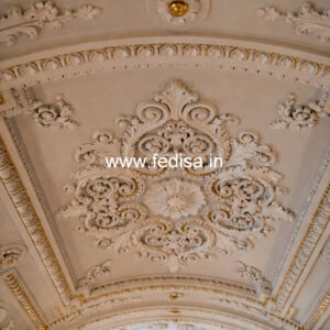 Carved Ceiling Design Simple Pop Design For Living Room No-3617