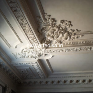 Carved Ceiling Design Ceiling Design For Hall Cement No-3654