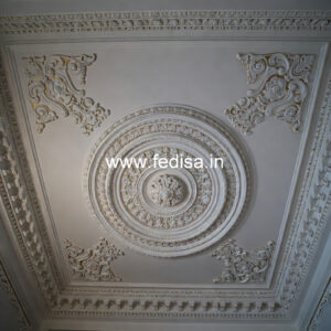 Carved Ceiling Design Lobby Pop Design Plus Minus No-3679
