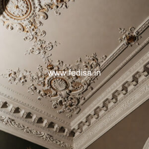 Carved Ceiling Design Side Wall Pop Design No-3693
