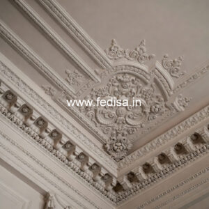 Carved Ceiling Design Latest Plus Minus Pop Design For Lobby No-3735