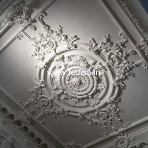 Carved Ceiling Design Kitchen Design Pop No-3737