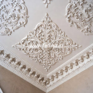 Carved Ceiling Design Kitchen Pop Plus Minus Design No-3758