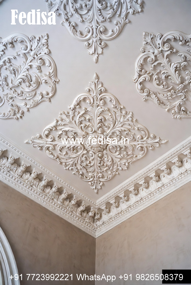 Carved Ceiling Design Kitchen Pop Plus Minus Design No-3758