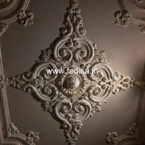 Carved Ceiling Design Pop Design For Porch Area No-3759
