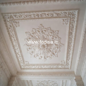 Carved Ceiling Design Pop Plus Minus Design For Hall No-3761