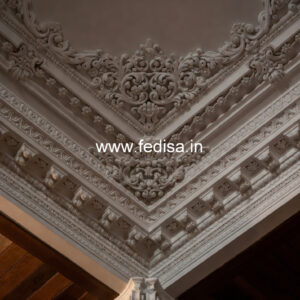 Carved Ceiling Design Bathroom Pop Design Plus Minus No-3780