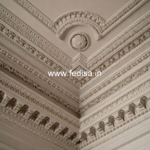 Carved Ceiling Design Plain Pop Design No-3809