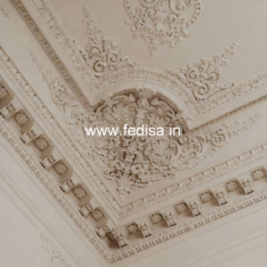 Carved Ceiling Design Pop Design For Bathroom Plus Minus No-3853