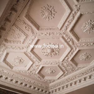 Carved Ceiling Design Pop Roof Design For Hall No-3855